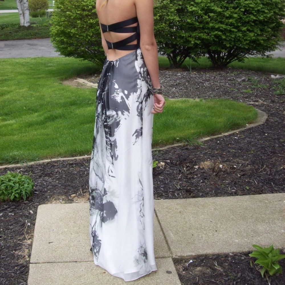 La Femme Designer Prom Dress, Worn Once!